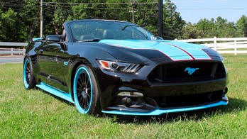 Richard Petty's in-house speed shop offering bodacious Mustangs