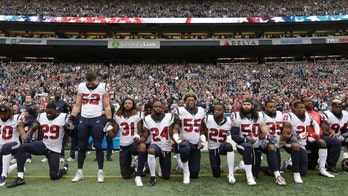 Houston Texans kneel during anthem in protest of Bob McNair comments