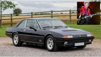 Start it up? The Rolling Stone's Keith Richards is selling his classic Ferrari 400i