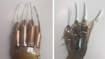 Freddy Krueger-style metal glove with six-inch blades turned in to UK police