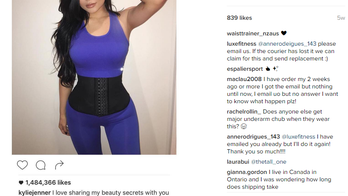 23-year-old profits off questionable waist trainers promoted by Kylie Jenner