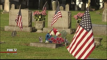 Veterans' grave sites robbed in Indiana city