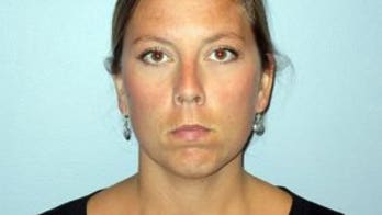 Married mother-of-two teacher, 29, pleads not guilty to charges of 'classroom sex' with her teen boy student