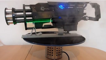 Laser gatling gun a real blast