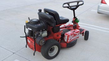 Drunk Florida man arrested for driving lawn mower on highway