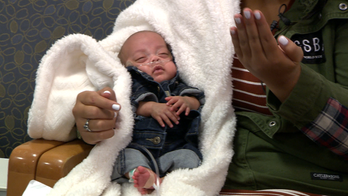 Baby born 4 months premature ready to head home