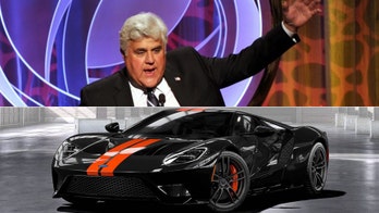 Jay Leno takes delivery of his 2017 Ford GT
