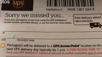 North Carolina UPS driver's 3-word failed delivery note becomes viral hit