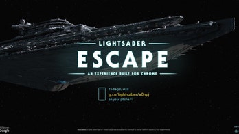 Wield your phone as a lightsaber with Google's latest Chrome experiment