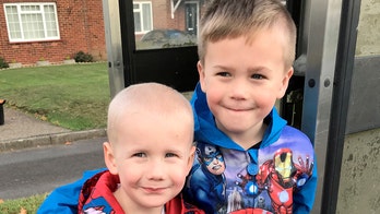 Brave 5-year-old boy donating bone marrow to little brother with cancer