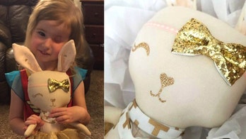 Toddler who lost eye in cancer battle gets special look-alike doll