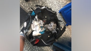 Passenger furious after luggage is torn to shreds on an easyJet flight