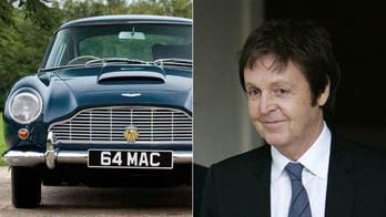 Paul McCartney's 1964 Aston Martin DB5 up for auction