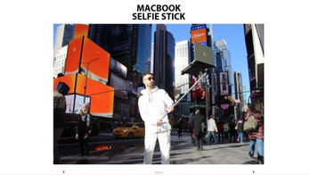 Selfies get even stranger with the MacBook Selfie Stick