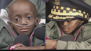 Chicago girl battling rare cancer becomes honorary police officer