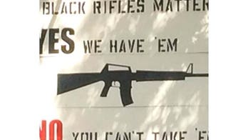 'Black Rifles Matter' sign draws complaints from tourists in Maine town