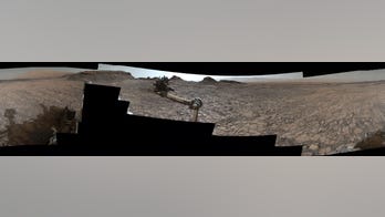 This Martian landscape looks like the American desert