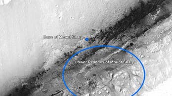 Mars rover Curiosity begins 1st long Martian drive