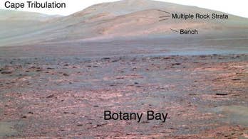 Mars Rover begins mountain climbing