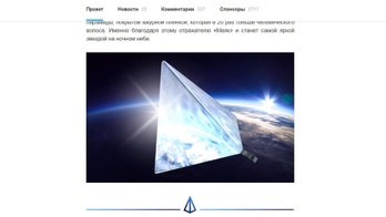 Russia may launch the brightest 'star' in the sky