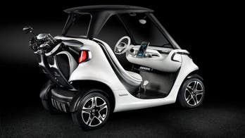 When even your golf cart has to be a luxury ride