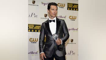 Matthew McConaughey, Actresses Wear Figure Hugging Outfits to Critics Choice Awards
