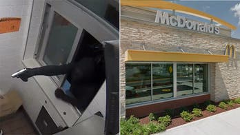 McDonald's ninja crawls through drive-thru, steals cash register