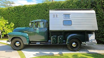 Steve McQueen's 1952 Chevrolet pickup camper being auctioned on Ebay
