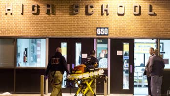 2 students wounded in shooting outside Maryland high school