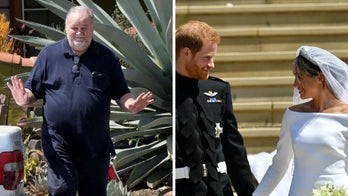 Meghan Markle's dad says his 'baby looks beautiful,' wishes he was there