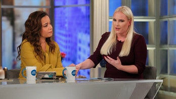 'The View' host Meghan McCain tears up on first day when talking about father's diagnosis