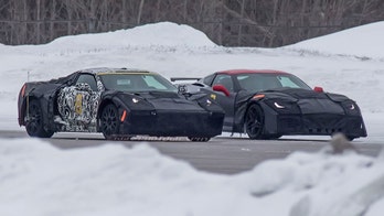 What's that secret mid-engine sports car GM is testing in the snow?