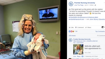 'Nature called': Midwife leaves mid-way through hair appointment to deliver baby