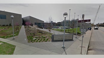 Slam-dunking referee steals the show at high school basketball tournament