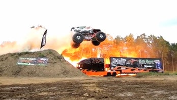 'Bad Habit' breaks monster truck jump record with 237.5-foot leap