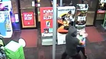 Video captures 7-year-old boy fighting off armed robber with stuffed toy