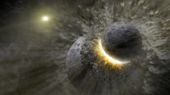 Meteorites help date the violent birth of Earth's moon