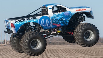 Mopar Muscle monster truck ready to jam