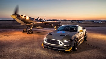 Custom Ford Mustang honoring America's WW II Eagle Squadrons to be auctioned for charity
