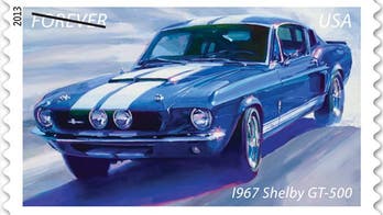 USPS introduces muscle car themed stamps