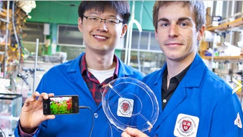 Transparent artificial muscle plays music