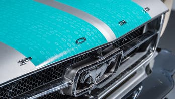 Worlds collide in autonomous 1965 Ford Mustang, but hopefully it won't