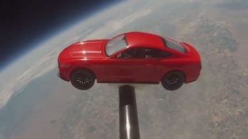 Ford Mustang takes out of this world trip