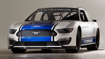 NASCAR Cup Ford Mustang ready to race