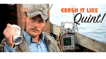 Narragansett Beer reintroduces retro can design featured in ‘Jaws’ in honor of Shark Week