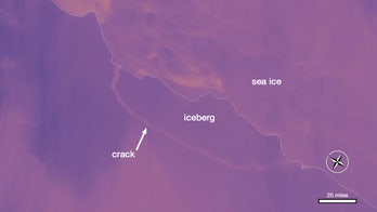 PHOTO: NASA shows dramatic picture of massive new Antarctic iceberg
