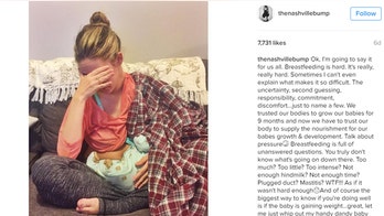 New mom's post on breast-feeding gets social media applause