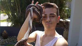 Star teen snake wrangler fighting for life after bite from 'world's deadliest snake'