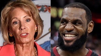 Petition asks Trump to name LeBron James new education secretary, replacing DeVos