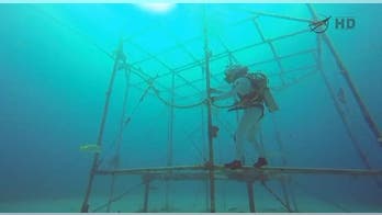 Astronauts simulate deep-space mission in underwater lab